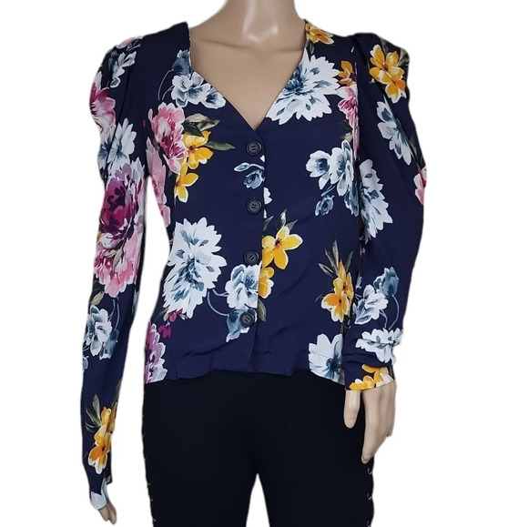 Yumi Kim Back To Back Floral Top - Picture 1 of 4